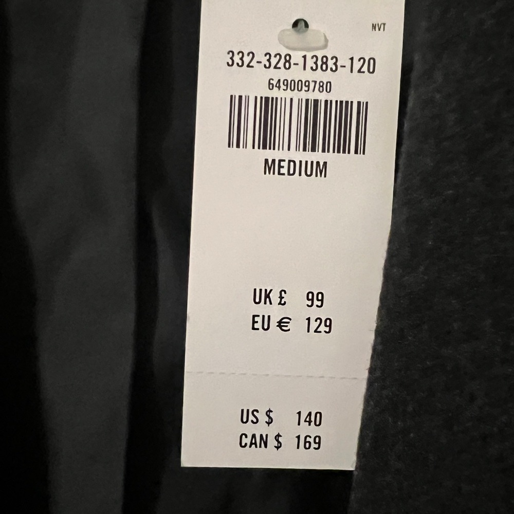 Hollister Black Pea Coat